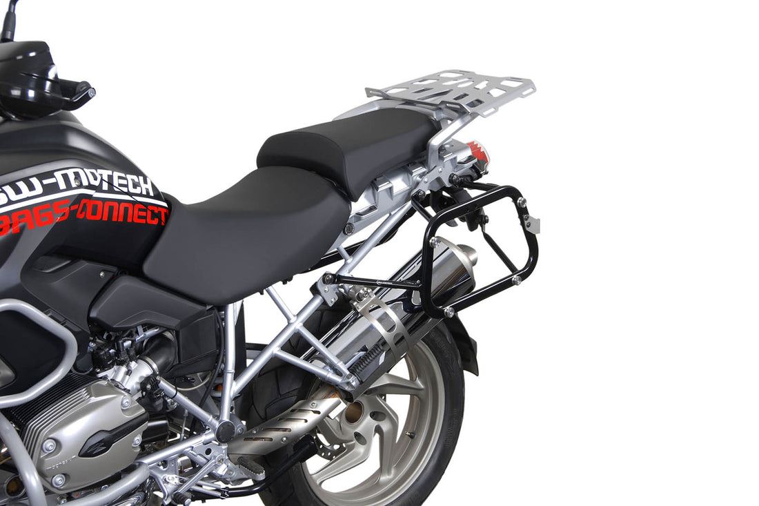 SW-Motech EVO Side Carrier Pannier Luggage Rack For BMW R 1200 GS Triple Black 2012